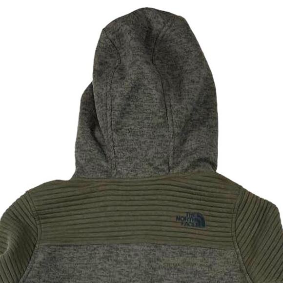The North Face Green/Gray Jacket Sweater | Size M - Picture 3 of 6